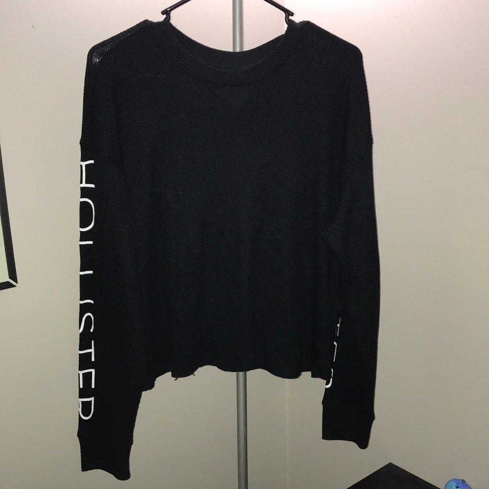 Hollister long sleeve waffle tee